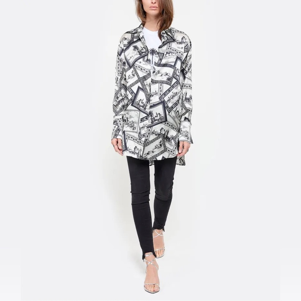 JOSEPH

Dawson Big Stamp Print Blouse - Picture 11 of 16